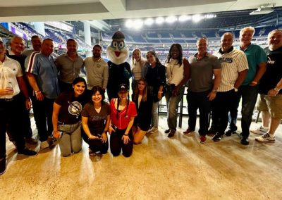 ILS and Miami Finance Forum at the Marlins Game, May 2024